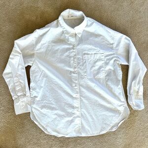 MNG white blouse